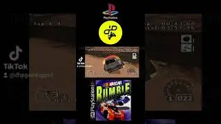 Nascar RUMBLE PS1 Game ePSXe #shorts