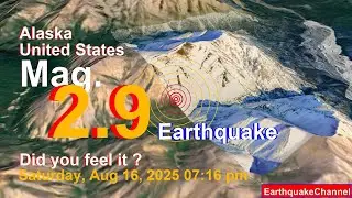 97 km SSE of Nikolai, Alaska Earthquake today now