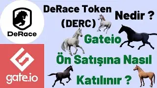 DeRace DERC Token Nedir ? | Gateio DERC Token &Ouml;n Satışına Nasıl Katılınır?