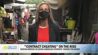 Online Writing Business in Kenya Under Attack |Kenyans Enhance Cheating in Online Writing, CBS News