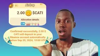 Withdraw CATI Airdrop to Binance | Make Money Online