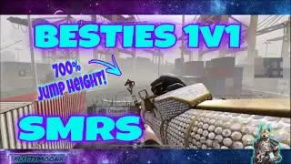 Besties 1v1 SMRS | 700% Jump Height | COD mobile | Mute v Giggler