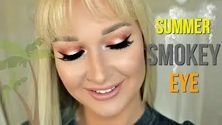 Summer Sunset Smokey Eye ft. Jaclyn Hill X Morphe Palette | MORGAN MULLINS