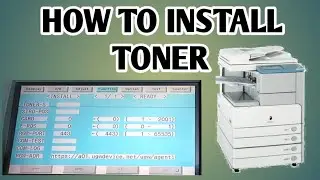 HOW TO INSTALLATION TONER | CANON IR 2870 |2230| 3235 | 4570 | COPIER ZONE