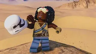 Jannah gets scared - LEGO Star Wars: The Skywalker Saga