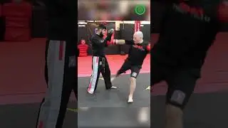 Fast Karate Striking - Blitz into Sweep and Hook Kick with Jamie Goulding