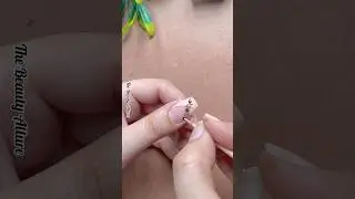 💅🌸Easy flower nail art design #nailart2025 #shortvideo #shorts