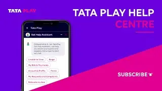 Tata Play | DIY | Get answers to all your queries with Tata Play Mobile App Help Centre!