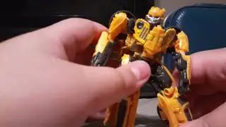 Halved baked studio series 57 bumblebee toy review