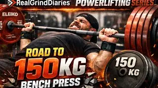 Powerlifting Series | Day 16 | 90 days challenge | Road to 150kgs Bench Press