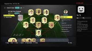 FIFA 20 UCL HALF TIME CHALLENGE SBC