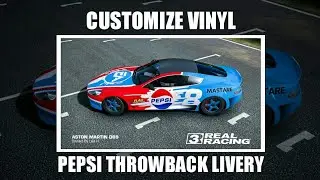 Real Racing 3 Customize Vinyl | Pepsi Throwback Livery | EA Creator Network | Lee Humble