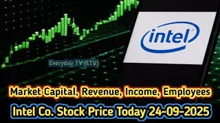 Intel Stock Price Today | INTC 24H High & Low, Market Cap, 52-Week Analysis & Ranking #intelstock 
