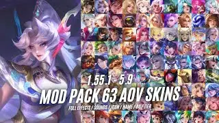 MOD PACK 63 SKIN LI&Ecirc;N QU&Acirc;N MOBILE FULL HIỆU ỨNG MỚI NHẤT SI&Ecirc;U MƯỢT M&Ugrave;A 3 2024