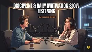 Discipline & Daily Motivation Slow Listening | Shadowing Practice | Slow Learning English