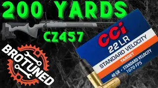 CZ 457 LRP - 200 ярдов - стандартная скорость CCI - ствол IBI