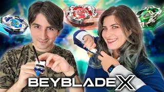 🚨 SFIDA con i NUOVI BEYBLADE X 🔥 GIOSEPH vs FRANCY (che ricordi 😍)