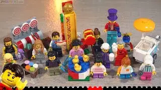 Build ⏩ LEGO City People Pack - Fun Fair 60234 time lapse