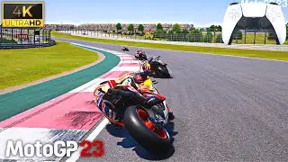 MotoGP&trade;23 | Repsol Honda Team at NEW Indian GP | PS5 Controller Cam gameplay 4K 60FPS