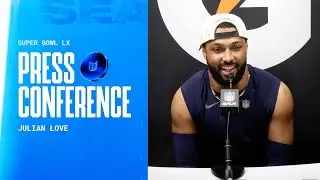 Julian Love: Super Bowl LX Postgame Press Conference | Seattle Seahawks