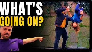 Why Is This Kid Upside Down? -  Street Ninja Vlog  120
