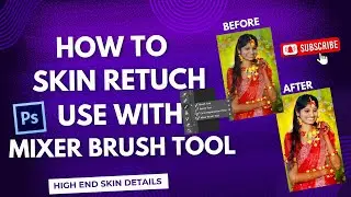 Mixer Brush Tool Use  Photoshop Tips in Telugu#viral #photoshop #viral #photography #Nagarjuna Info