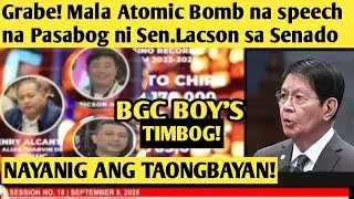 Sen.Ping Lacson Privilege Speech sa SENADO May Pasabog sa Flood Control Projects Anomalies 