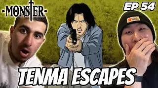 TENMA ESCAPES! | MONSTER EPISODE 54 REACTION