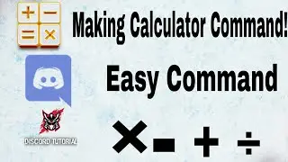 Making Calculator Command Discord Bot | BDFD | Discord Tutorials.