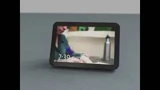 Amazon Echo Show 8 CAD model and render