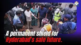 Hyderabad&rsquo;s Musi River Protection: Emergency Plan Launched#HyderabadFloods #MusiRiverPlan #CMRevanth