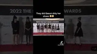 Gaeun left her dirty shoes