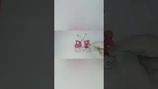 how to draw butterfly 🦋 easy colours drawing for beginners #learnandteach