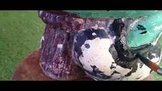 Restaurando al gnomo de jardín con Amor