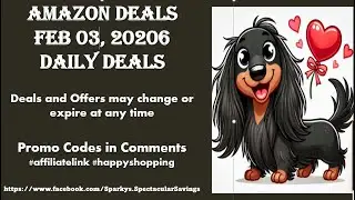 Amazon Deals Feb 03, 2026 #foryou #foryoupage #fy #fyp #amazondealstoday #promocodes #amazondeals