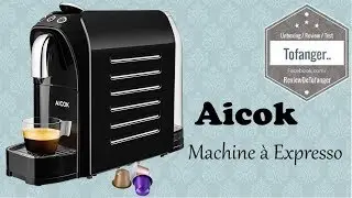 Машина эспрессо Aicok с капсулами