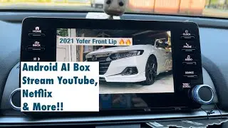 Обновление информационно-развлекательной системы Honda Accord: трансляция на YouTube и Netflix, а также объявление победителя розыгрыша призов