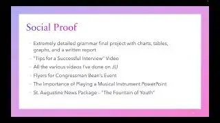 Comm215 Presentation 2 - My Personal Brand