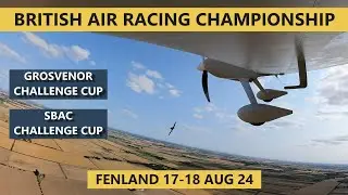 Van&rsquo;s RV-7 racing the Fenland Air Race