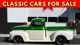 10 AMERICAN CLASSIC CARS FOR SALE TODAY#classiccars #americanclassiccars #musclecar #carmuseum 