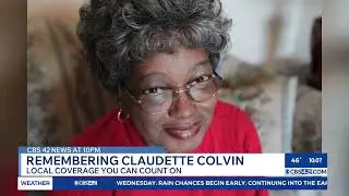 Sister of late civil rights pioneer Claudette Colvin speaks