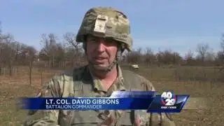 Troops at Fort Chaffee test the Multi-Lauch Rocket System