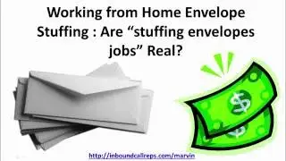 Working from Home Envelope Stuffing : Are &ldquo;stuffing envelopes jobs&rdquo; Real?