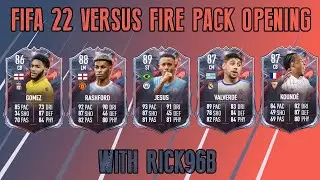 WALKOUT IN THE FINAL PACK | FIFA 22 VERSUS FIRE PACK OPENING