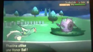Pokemon X - [Safari] Shiny Scobolide / Whirlipede