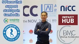 🚀5 Places that support startups in Cambodia🚀 #startup #startupCambodia