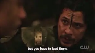 The 100 5x13-Echo,Octavia,Miller,Brell,Indra,Octavia,Bellamy,Gaia and Madi