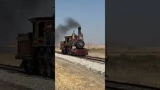 Union Pacific #119 locomotive Golden Spike National Historical Park, Utah #railroad #placesandpaths