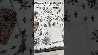 Pure Cotton Pakistani Print Price 380 Unstitched Dress Material Wholesale Price Surat Wholesaler