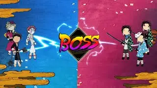 INSANE Stick Demon Shadow Fight! 💥 Epic Combos & Demon Slayer Mode (Anime Game - 2025)